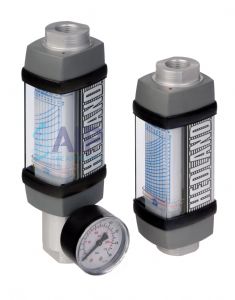 Hedland Flow Meter With Aluminium Case & Integrated Pressure Gauge