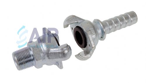 US Universal Claw Fittings - Zinc Plated