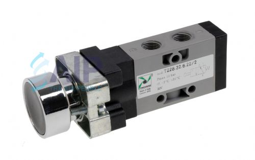 Push Button/Spring Valve 1/8