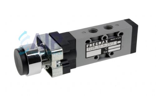 Raised Push Button/spring Valve 1/8