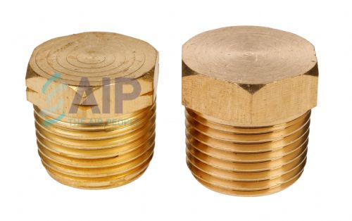 Brass Hollow Hex Male BSPT and NPT Blanking Plug