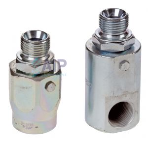 In Line & 90 Deg Swivel Adaptors 1/4