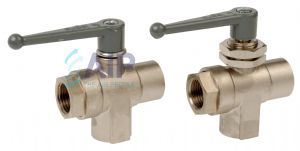 Legris 3 Way Ball Valves 1/8