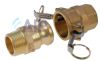 Brass Cam & Groove Couplings 1/2 - 6