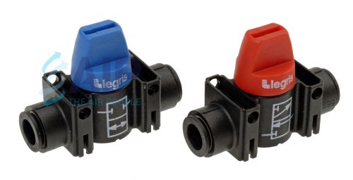 Legris 2/2 & 3/2 Mini Ball Valve 4mm - 12mm