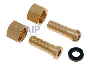 Hose Tail Swivel - Brass Female BSPP 1/8