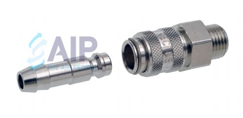 Rectus Series 21 Couplings - Nickel Plated Brass