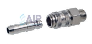Rectus Series 21 Couplings - Nickel Plated Brass