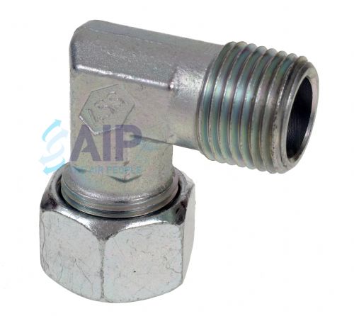 Stud Elbow Male NPT Metric Light (L) & Heavy (S)