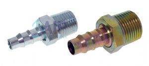 Steel Swivel Male Hostail  1/4