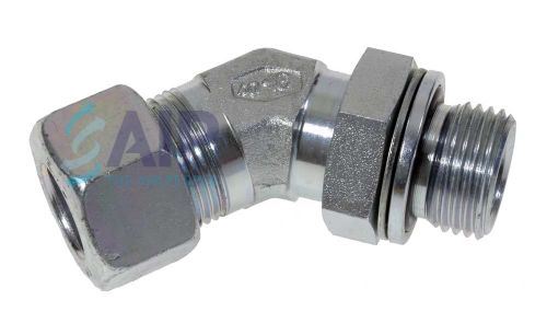 Swivel 45 Deg Elbow BSPP Metric (L) & (S)