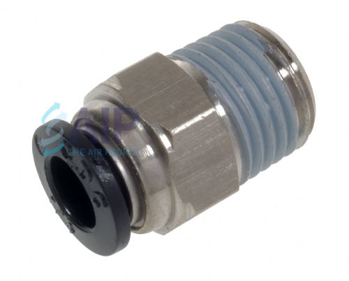 Male Stud Connector BSPT 1/8