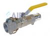 Ball valve/Camlock assembly Aluminium 1/2 - 4