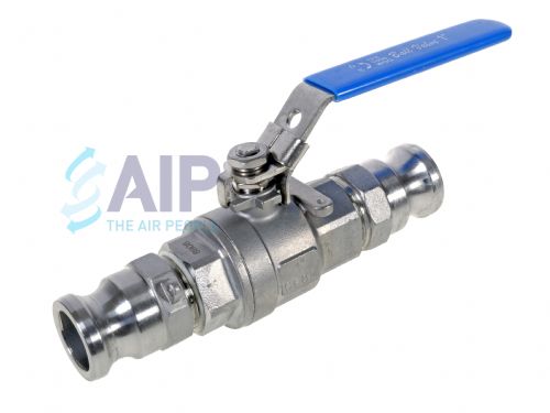 Ball valve/Camlock assembly S/Steel 1/2