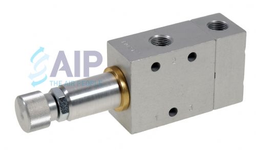 Pilot operated 3/2 valve (adj pilot pressure)