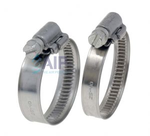 Worm Drive Hose Clips W4 S/S 8-310mm