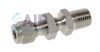 Bulkhead Male Connector NPT Metric