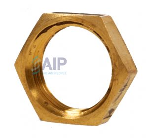 Brass Lock Nut Metric M8x1.0 - M20x1.5