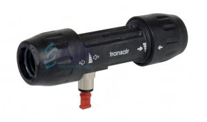 Transair Equal Connector with Vent  25 - 63mm