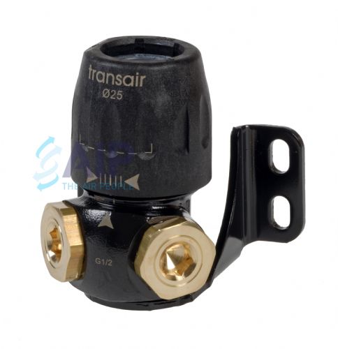 Transair Wall Bracket with 1, 2 or 3 Outlets