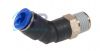 Push In Male Stud 45 deg Elbow BSPT/Metric 4-12mm