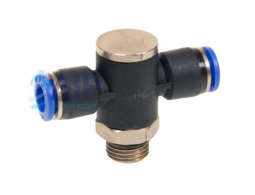 Push In Male Stud Universal Tee BSPP 4 - 12mm