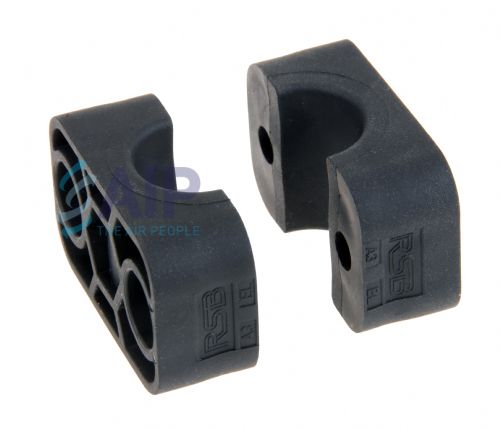 Single Std Tube Smooth Clamp Jaws (TPE Rubber)
