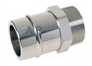 Transair Male Adaptor BSPT 76mm