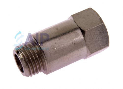 Nickel Plated Brass Male/Female BSP Adaptor (Long)