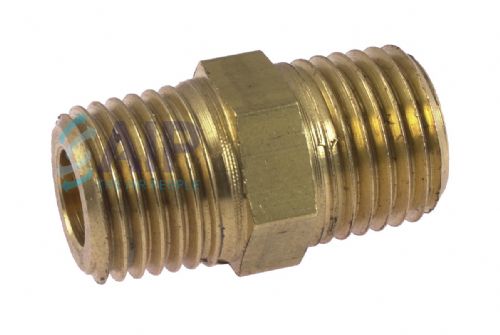 Brass Hex Male NPT/BSP Nipple Adaptor