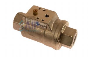 Direct mounted axial valve - 2 port