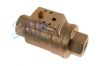 Direct mounted axial valve - 2 port