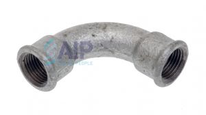 Malleable Iron Equal Bend 90 Degree 1/4